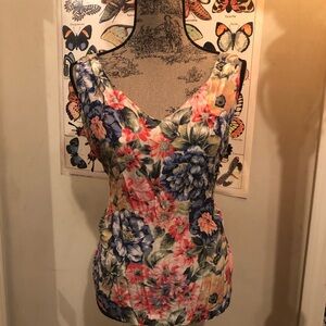 Express Floral Sleeveless Women's Top